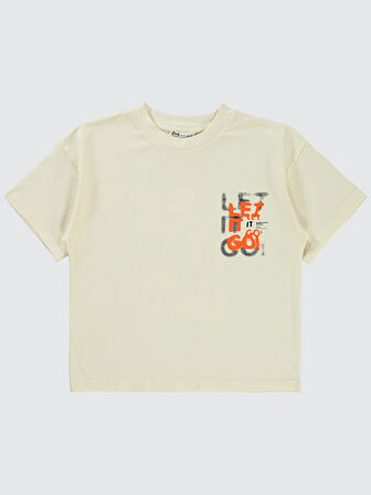 Civil Boys Erkek Çocuk Tişört 6-9 Yaş FilDişi