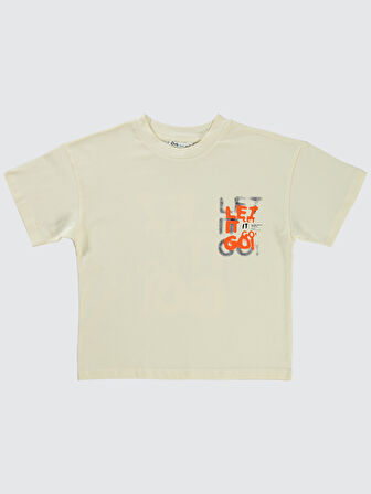Civil Boys Erkek Çocuk Tişört 6-9 Yaş FilDişi