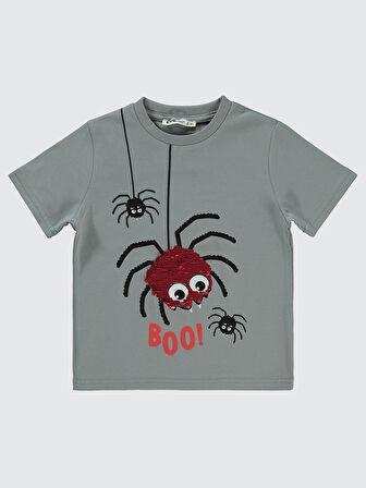 Civil Boys Erkek Çocuk Tişört 2-5 Yaş Gri