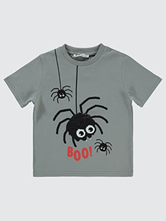 Civil Boys Erkek Çocuk Tişört 2-5 Yaş Gri