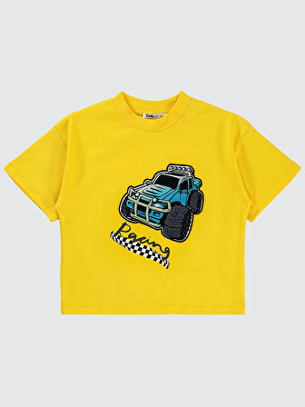 Civil Boys Erkek Çocuk Tişört 2-5 Yaş Sarı
