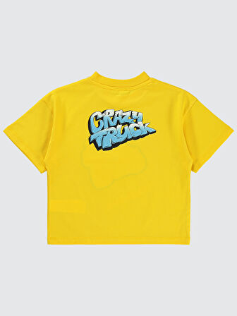 Civil Boys Erkek Çocuk Tişört 2-5 Yaş Sarı