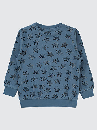 Civil Boys Erkek Çocuk Sweatshirt 2-5 Yaş İndigo