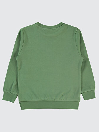 Civil Boys Erkek Çocuk Sweatshirt 2-5 Yaş Açık Haki