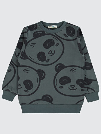 Civil Boys Erkek Çocuk Sweatshirt 2-5 Yaş Antrasit