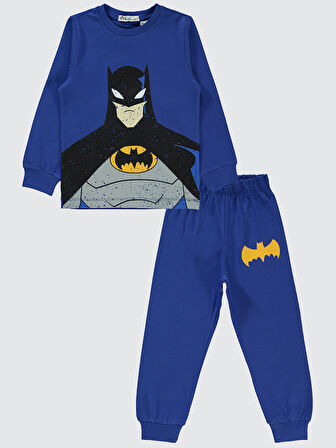 Batman Erkek Çocuk Pijama Takımı 2-5 Yaş Saks