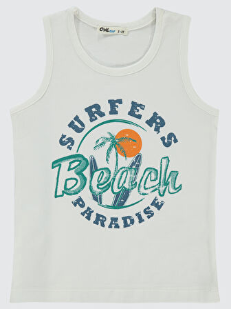 Civil Boys Erkek Çocuk Tişört 2-5 Yaş Beyaz