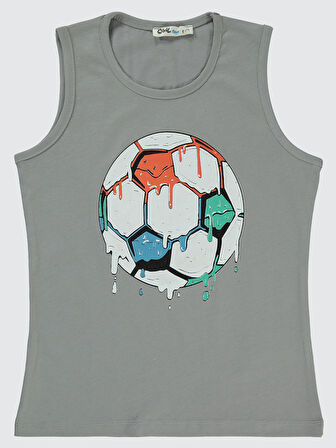 Civil Boys Erkek Çocuk Tişört 6-9 Yaş Gri