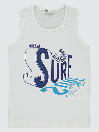 Civil Boys Erkek Çocuk Tişört 6-9 Yaş Beyaz