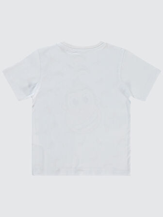 Civil Boys Erkek Çocuk Tişört 2-5 Yaş Beyaz