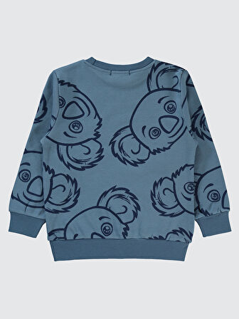 Civil Boys Erkek Çocuk Sweatshirt 2-5 Yaş İndigo