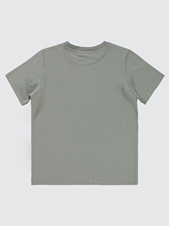 Süperman Erkek Çocuk Tişört 10-13 Yaş Gri