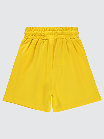 Süperman Erkek Çocuk Şort 10-13 Yaş Sarı