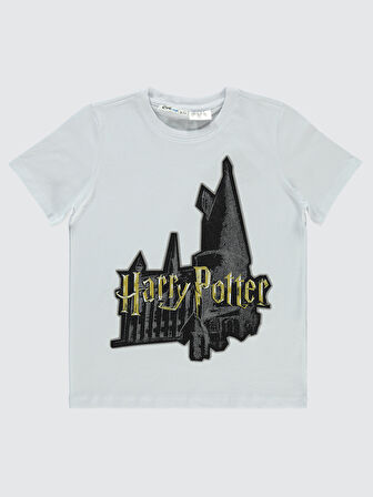 Harry Potter Erkek Çocuk Tişört 10-13 Yaş Beyaz