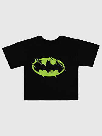 Batman Erkek Çocuk Tişört 2-5 Yaş Siyah