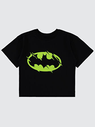 Batman Erkek Çocuk Tişört 2-5 Yaş Siyah