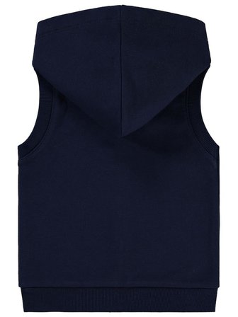 Civil Baby Civil Basic Timeless Kapüşonlu 6-18 Ay Yelek - Lacivert 12-18 Ay