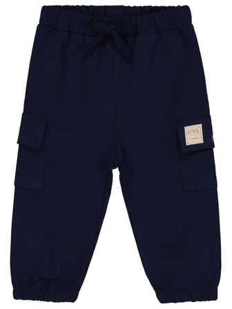 Civil Baby Civil Basic Timeless Kargo Cepli 6-18 Ay Eşofman Altı - Lacivert 12-18 Ay