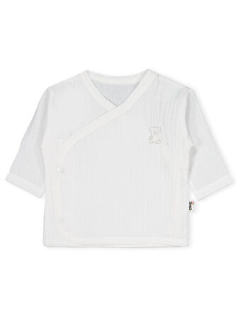 Civil Baby Ayıcık Baskılı Zıbın Takımları - Ekru 0-1 Ay