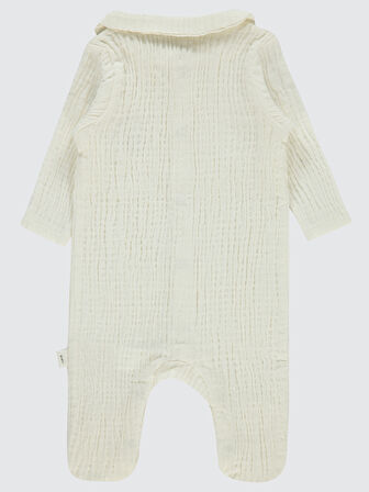 Civil Baby Bebek Patikli Tulum 1-9 Ay Ekru