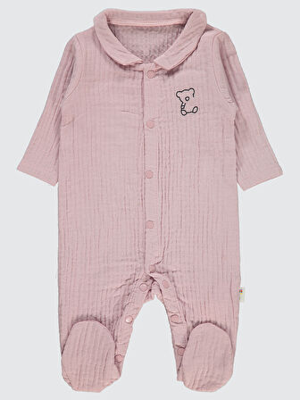 Civil Baby Bebek Patikli Tulum 1-9 Ay Pembe