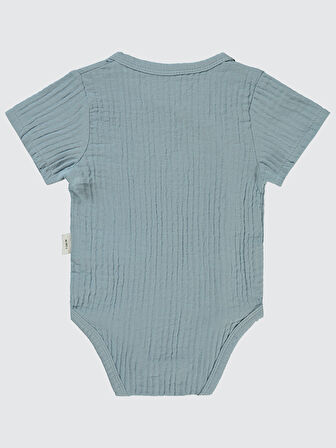 Civil Baby Bebek Çıtçıtlı Badi 1-18 Ay Mavi