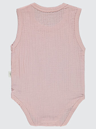 Civil Baby Bebek Çıtçıtlı Badi 1-18 Ay Pembe