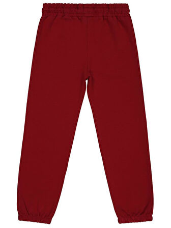 Civil Girls Basic 6-9 Yaş Eşofman Altı - Bordo 9-10 Yaş