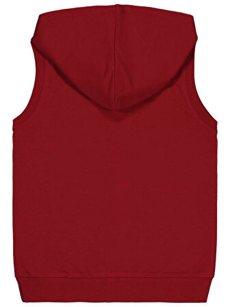 Civil Girls Basic 6-9 Yaş Yelek - Bordo8-9 Yaş