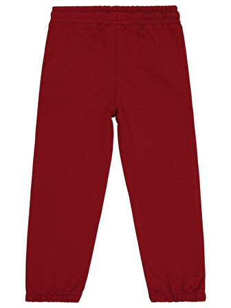 Civil Girls Basic 2-5 Yaş Eşofman Altı - Bordo 3-4 Yaş