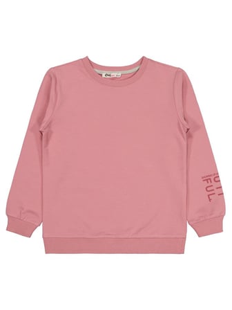 Civil Girls Basic 10-13 Yaş Sweatshirt - Pembe 13-14 Yaş