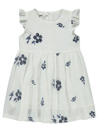 Civil Girls Kız Çocuk Elbise 2-5 Yaş Lacivert