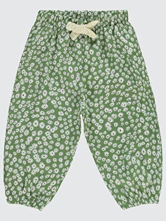 Civil Baby Kız Bebek Pantolon 6-18 Ay Çağla Yeşili