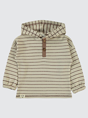 Civil Boys Erkek Çocuk Sweatshirt 2-5 Yaş Taş Rengi