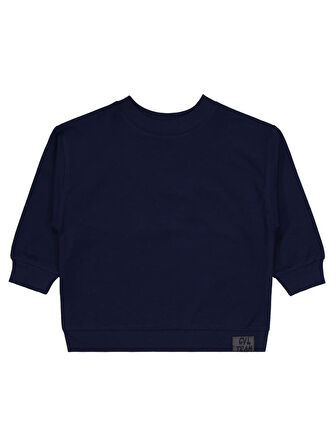 Civil Boys Cvl Team Etiketli 2-5 Yaş Sweatshirt - Lacivert 5-6 Yaş