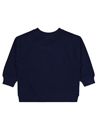 Civil Boys Cvl Team Etiketli 2-5 Yaş Sweatshirt - Lacivert 5-6 Yaş