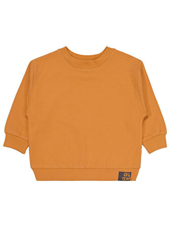 Civil Boys Cvl Team Etiketli 2-5 Yaş Sweatshirt - Turuncu 2-3 Yaş
