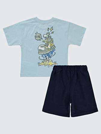 Civil Boys Erkek Çocuk Takım 2-5 Yaş Buz Mavi