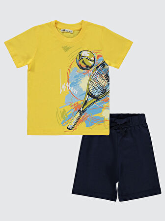 Civil Boys Erkek Çocuk Takım 2-5 Yaş Sarı