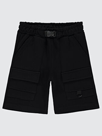 Civil Boys Erkek Çocuk Kapri 10-13 Yaş Siyah