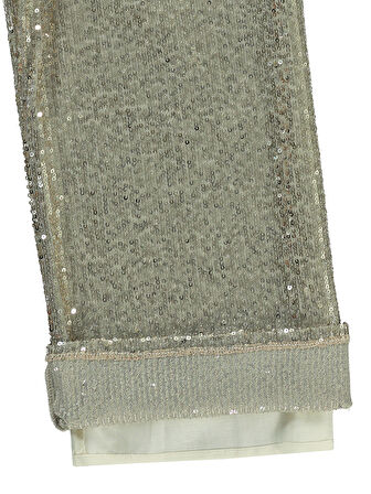 Pierre Cardin Kız Çocuk Pantolon 6-9 Yaş Gümüş