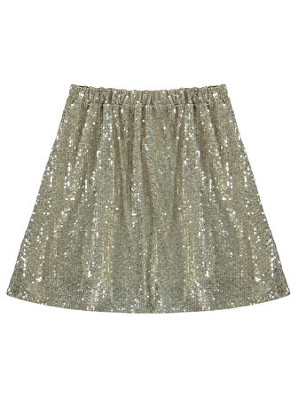 Pierre Cardin Kız Çocuk Etek 10-12 Yaş Gümüş