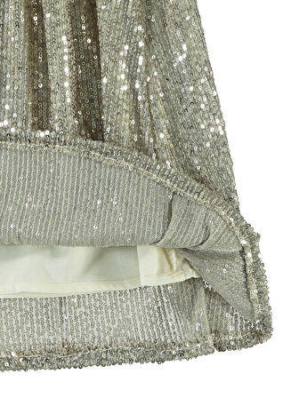 Pierre Cardin Kız Çocuk Etek 10-12 Yaş Gümüş