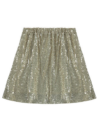 Pierre Cardin Kız Çocuk Etek 10-12 Yaş Gümüş