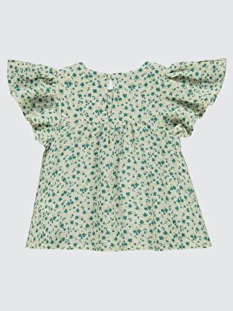 Pierre Cardin Kız Çocuk Gömlek 6-9 Yaş Yeşil