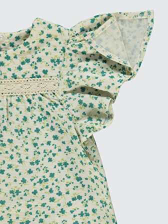 Pierre Cardin Kız Çocuk Gömlek 6-9 Yaş Yeşil