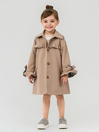 Pierre Cardin Kız Çocuk Ceket 2-5 Yaş Bej