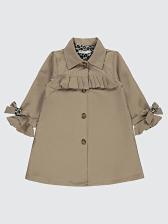 Pierre Cardin Kız Çocuk Ceket 10-12 Yaş Bej