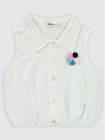 Civil Girls Kız Çocuk Takım 2-5 Yaş Saks Mavisi