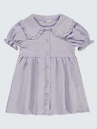 Civil Girls Kız Çocuk Elbise 2-5 Yaş Nazik Lavanta